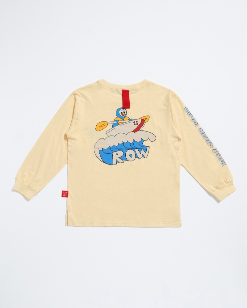Row T-shirt yellow